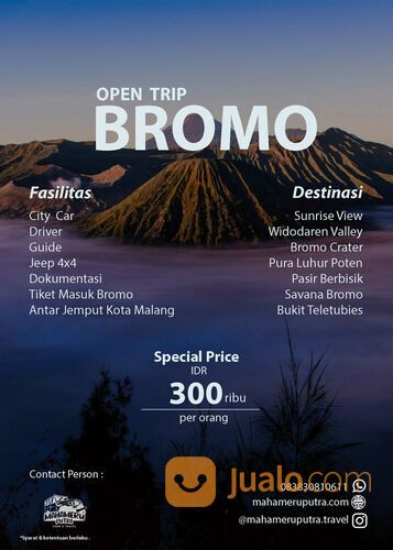 Open Trip Bromo - Trip Malang | Mahameru Putra Tour & Travel