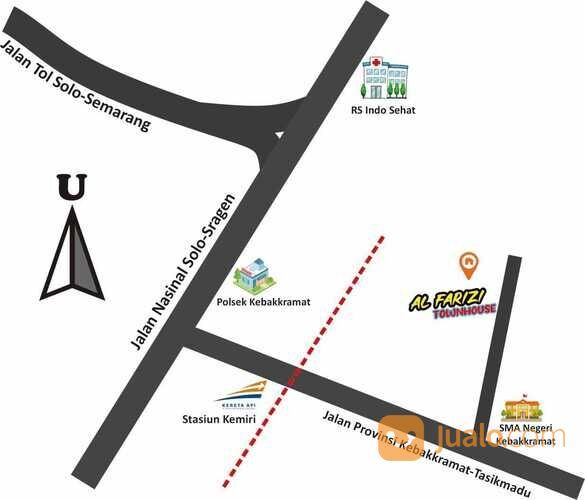 PERUMAHAN DI KEBAKKRAMAT KARANGANYAR LOKASI STRATEGIS DEKAT JALAN SOLO SRAGEN