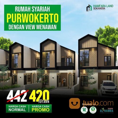 Rumah 2 Lantai Purwokerto Murah View Pegunungan Dekat RSUD Banyumas