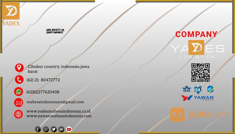 import barang dari bangkok to jakarta laut dan udara