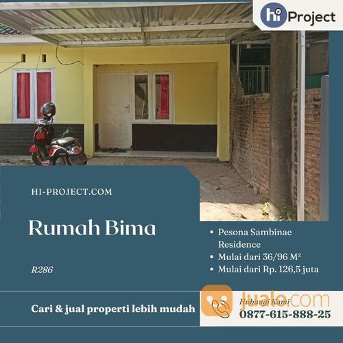 Rumah BTN Bima murah di Perumahan Pesona Sambinae Residence R286