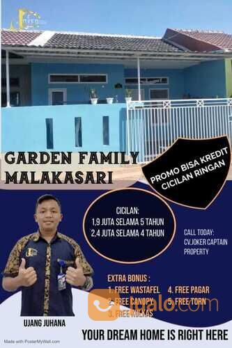 Rumah murah keren rame penduduk