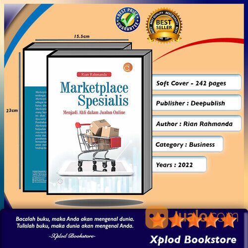 Buku Digital Marketing Terbaru Marketplace Spesialis Penulis Rian Rahmanda