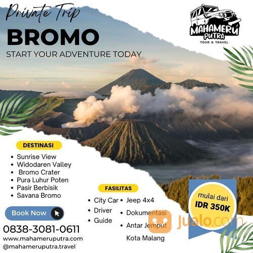 Paket Wisata Private Trip Bromo - Mahameru Putra Tour & Travel