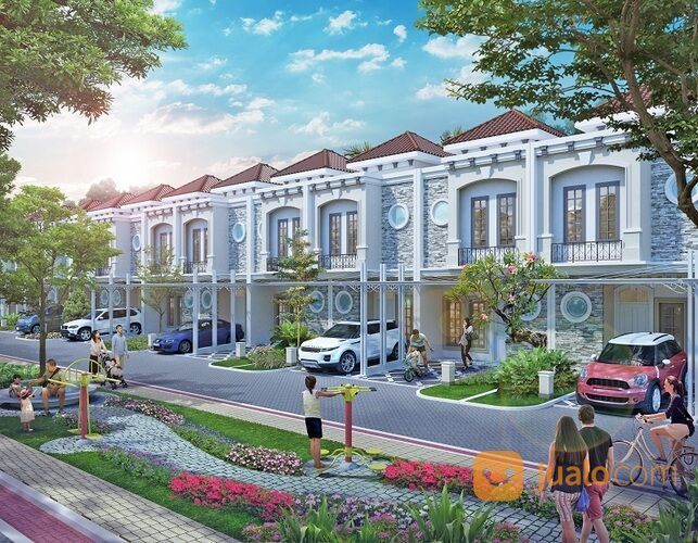Monaco Townhouse rumah minimalis mewah di Jababeka Residence