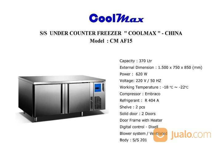 UNDERCOUNTER FREEZER COOLMAX CM-AF-15