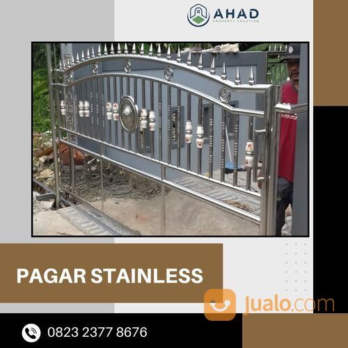 Pagar Stainless Jember, Mewah & Anti Karat