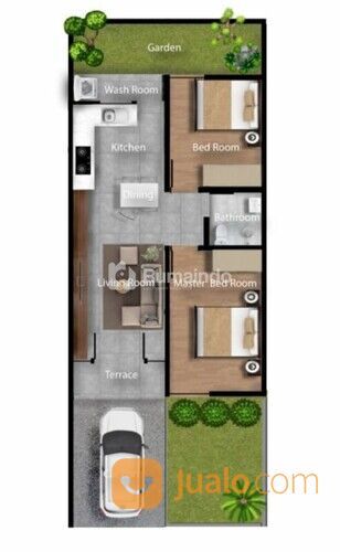 Rumah 1 Lantai Di Batam Center Lokasi Di Sebelah Sekolah Mondial Pasir Putih