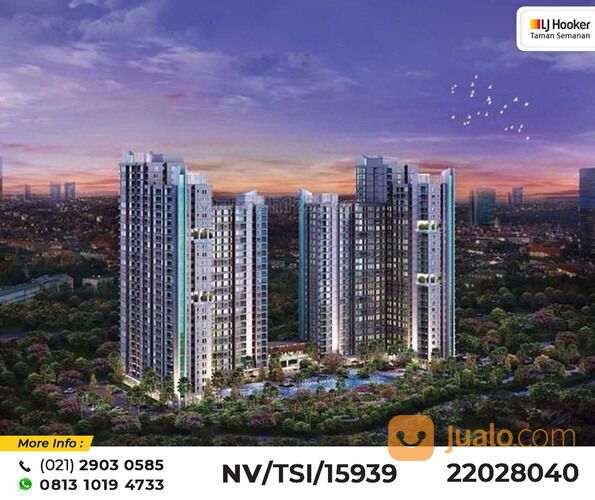 (TSI/15939) Apartemen Metro Park Residence, Tower MA, Kedoya Selatan, 53.39 m², Lt. 05, HGB