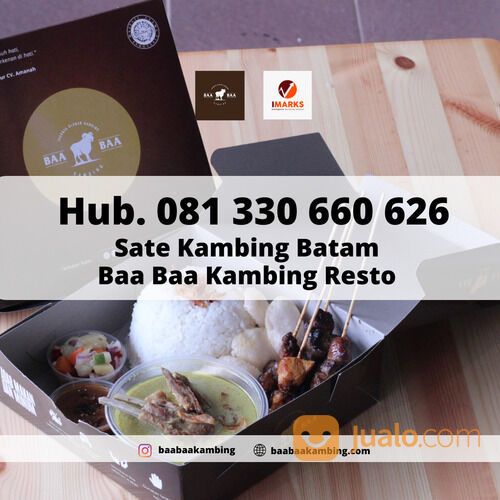 Hub. 081 330 660 626, Sate Kambing Batam Terdekat Baa Baa Kambing Resto