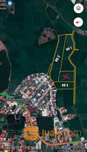 Tanah Sawah di Rancaekek dekat Cicalengka Jatinangor