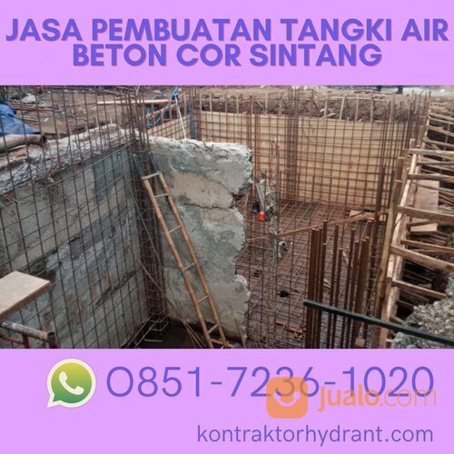 KREDIBEL, (0851.7236.1020) Jasa Pembuatan Tangki Air Beton Cor Sintang