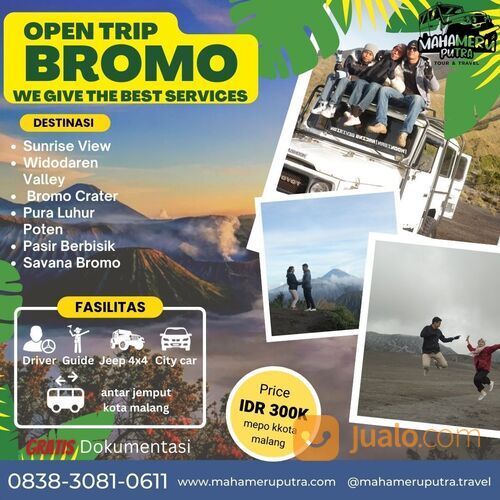 Yuk Ngetrip ke Bromo - Paket Wisata Bromo Murah & Nyaman