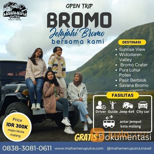 Yuk Ngetrip ke Bromo - Paket Wisata Bromo Murah & Nyaman