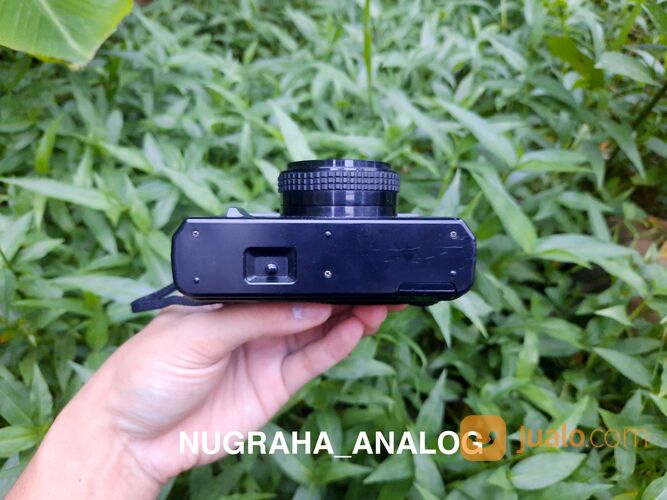 Kamera Analog Fujica M1 Hitam Original + Flash Mikona (Double Flash)