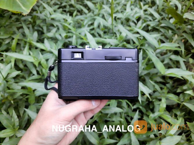 Kamera Analog Fujica M1 Hitam Original + Flash Mikona (Double Flash)