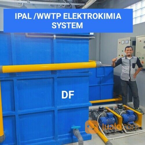 IPAL WWTP Pengolahan Air Limbah Elektrokimia System