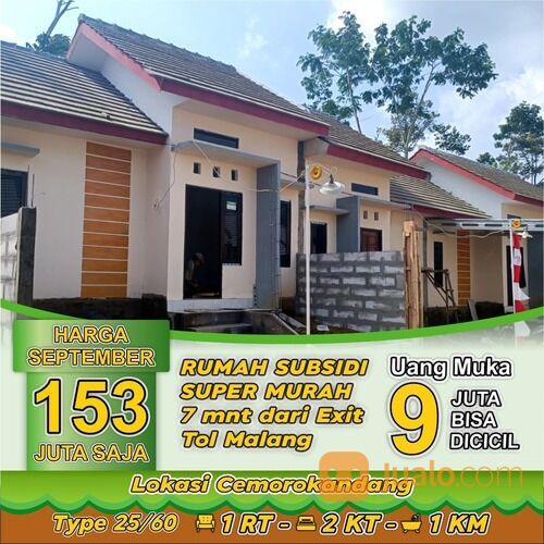 RUMAH SUBSIDI TERMURAH TERLARIS CEMOROKANDANG