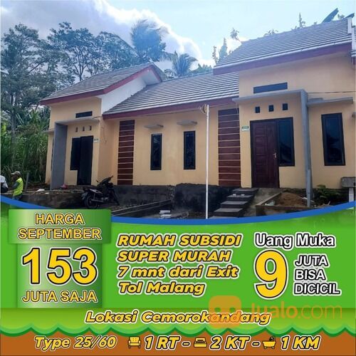 RUMAH SUBSIDI TERMURAH TERLARIS CEMOROKANDANG