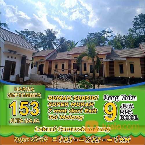 RUMAH SUBSIDI TERMURAH TERLARIS CEMOROKANDANG