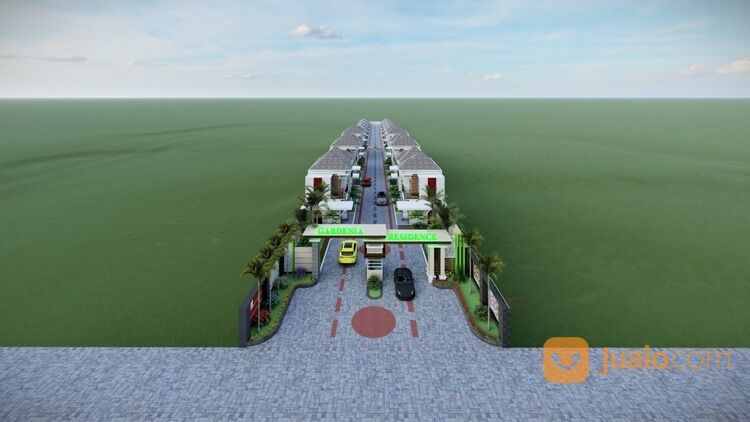 bukan perumahan Subsidi, Rumah Elit di Gardenia Jomboran