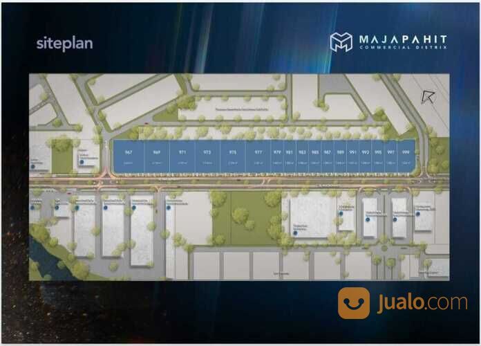 Kavling Komersial Lokasi Premium Di Jl Majapahit Lippo Cikarang