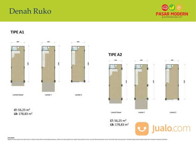 Kios Pasar Modern Intermoda Harga Murah Mudah Diakses di BSD City