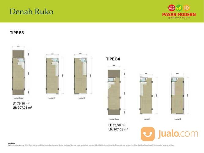 Kios Pasar Modern Intermoda Harga Murah Mudah Diakses di BSD City