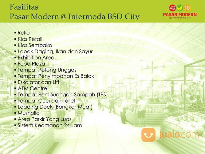 Kios Pasar Modern Intermoda Harga Murah Mudah Diakses di BSD City