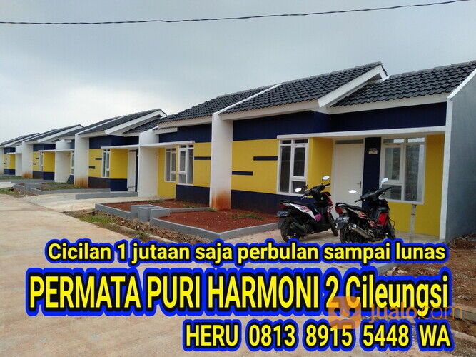 Rumah Subsidi Murah di Perumahan PERMATA PURI HARMONI 2 Cileungsi Timur Cibubur
