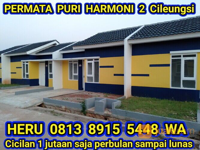 Rumah Subsidi Murah di Perumahan PERMATA PURI HARMONI 2 Cileungsi Timur Cibubur