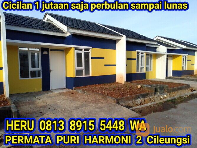 Rumah Subsidi Murah di Perumahan PERMATA PURI HARMONI 2 Cileungsi Timur Cibubur