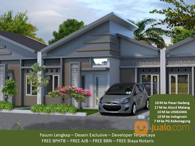 Promo Tipe 28/60 Rumah di Malang Strategis Siap KPR