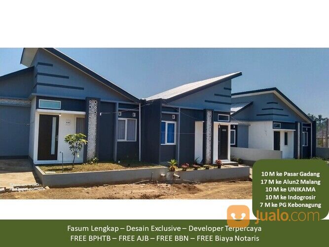 Promo Tipe 28/60 Rumah di Malang Strategis Siap KPR