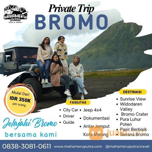 Private Trip Murah Ke Gunung Bromo - Info Wisata Gunung Bromo
