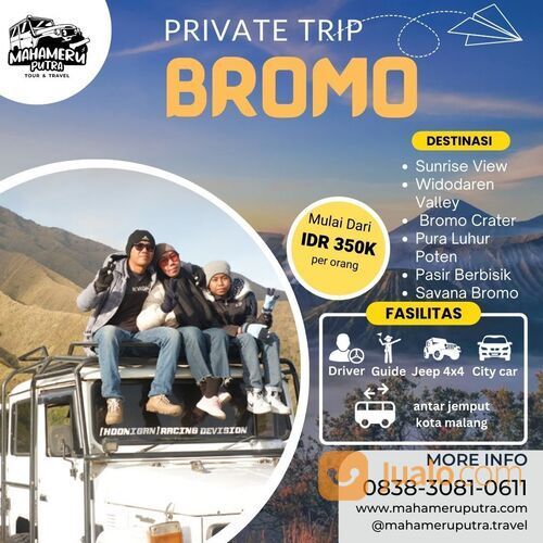 Private Trip Murah Ke Gunung Bromo - Info Wisata Gunung Bromo