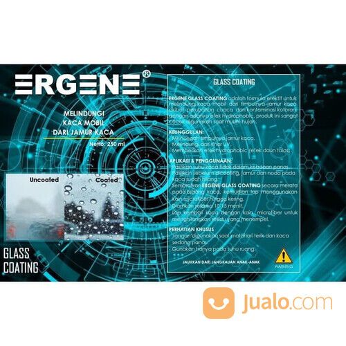 Glass Coating - Pelapis Kaca Anti Jamur - Memberikan efek hydrophobic