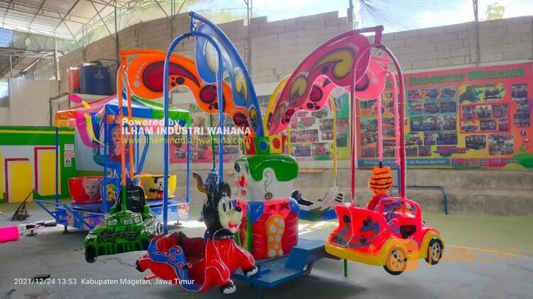 odong odong komedi putar safari gerobak badut warana cerah