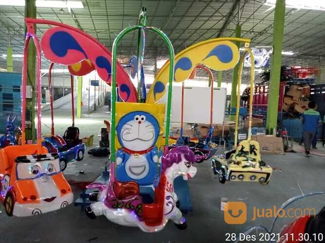 odong odong komedi putar safari gerobak badut warana cerah