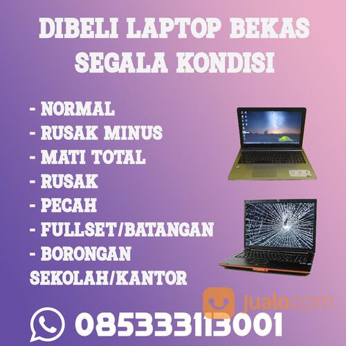 Punya Laptop Bekas Tidak Di Pakai