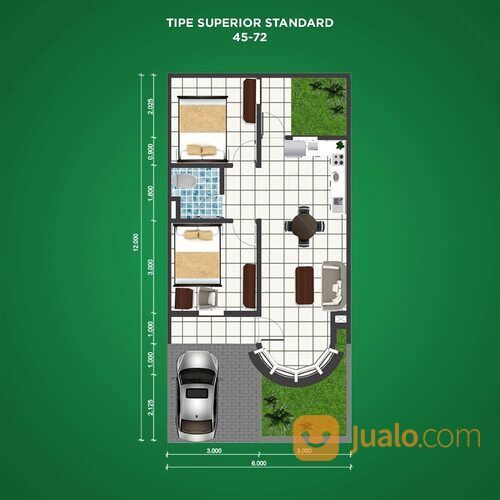 Take Over Rumah Gaya Eropa Cantik di Bentang Artha Residence Bandung Golden Access