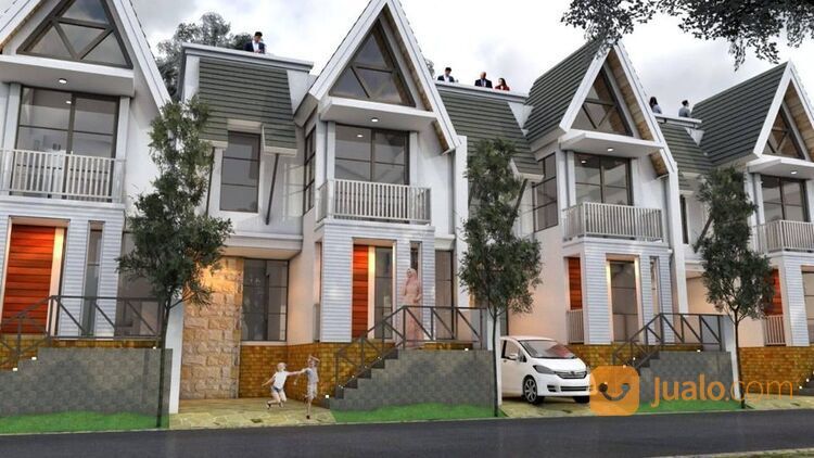 Rumah mewah 2 lantai Bonus Private Pool di Alibaba Village Batu