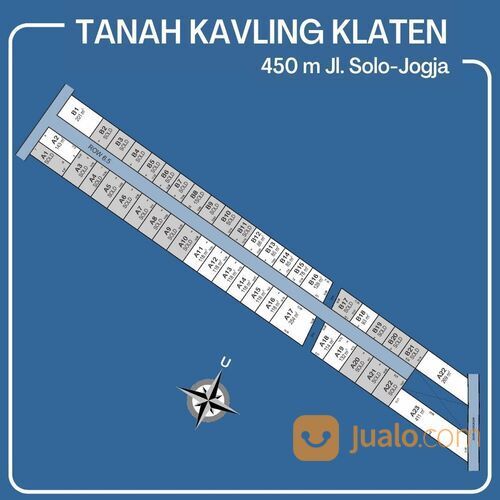 Tanah Klaten Jogonalan, Dekat Alun-Alun