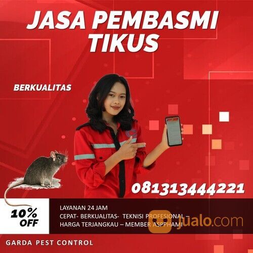 Jasa Basmi Tikus Malang Termurah | 0813-1344-4221- Garda Pest