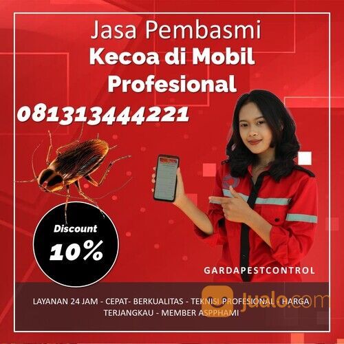 Jasa Pembasmi Kecoa Mobil Malang Termurah | 0813-1344-4221- Garda Pest