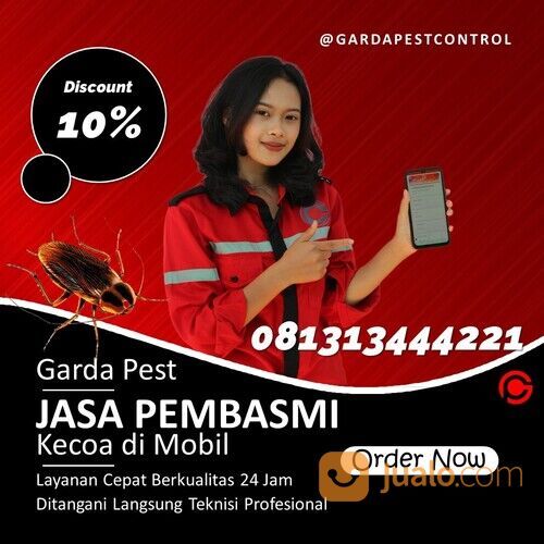 Jasa Pembasmi Kecoa Mobil Malang Termurah | 0813-1344-4221- Garda Pest