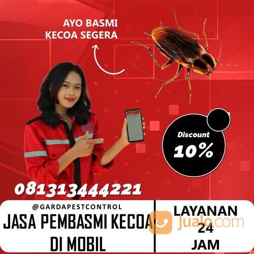 Jasa Pembasmi Kecoa Mobil Malang Termurah | 0813-1344-4221- Garda Pest