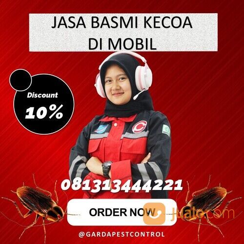 Jasa Pembasmi Kecoa Mobil Malang Termurah | 0813-1344-4221- Garda Pest