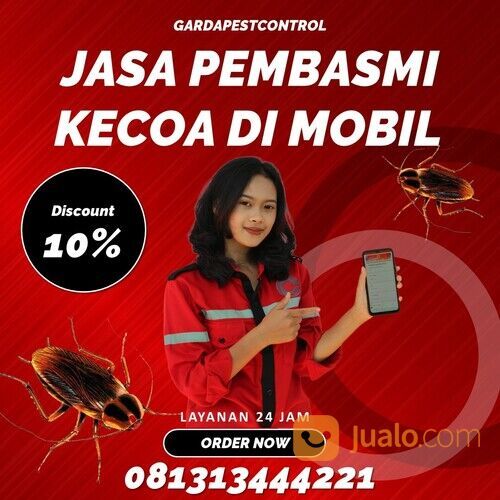 Jasa Pembasmi Kecoa Mobil Malang Termurah | 0813-1344-4221- Garda Pest