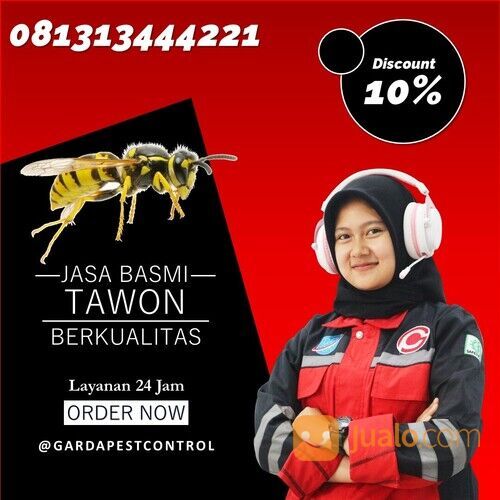 Jasa Pembasmi Tawon Malang Termurah | 0813-1344-4221- Garda Pest
